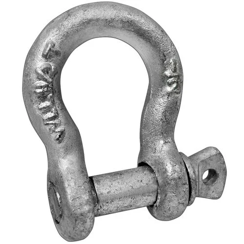 Screw Pin Anchor Shackle, 1/2 in.