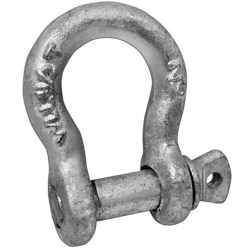 Screw Pin Anchor Shackle, 7/16 in.