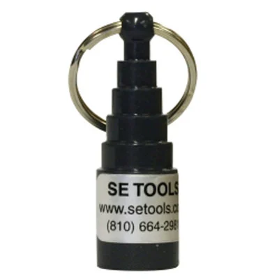 SE Tools Compact Magnetic Keychain And Pick Up Tool With 14 Lb Pull (931KC)