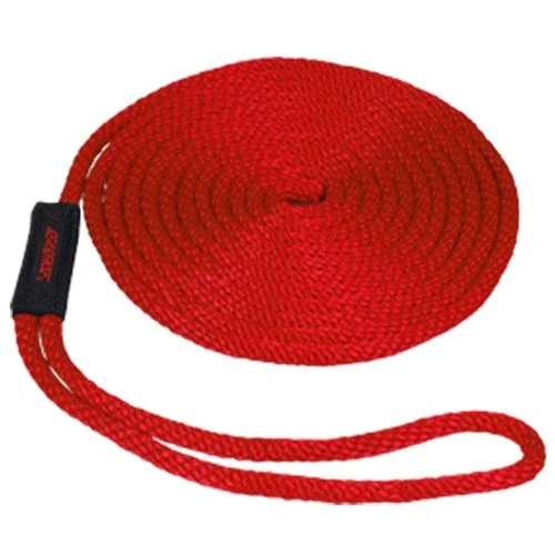 SeaSense 50013108 Pre-Spliced Dock Line with Chafe Guard 3/8" x 15'