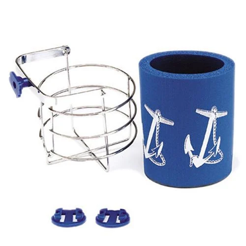 SeaSense 50091003 Drink Holder, Chrome Plated Brass