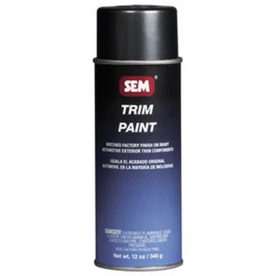 SEM Paints Bumper Charcoal Trim Metallic, 16oz Aerosol (39033)