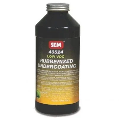 SEM Paints Low VOC Rubberized Undercoating, Quart Can (40524)