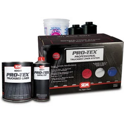 SEM Paints PRO-TEX Black Truckbed Liner Kit (40640)
