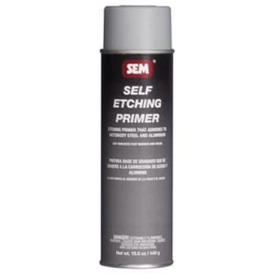 SEM Paints Self Etching Primer Gray, 15.5oz Aerosol (39683)