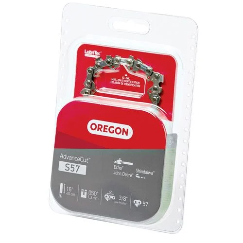 Semi-Chisel Chainsaw Chain, 16 In., S57