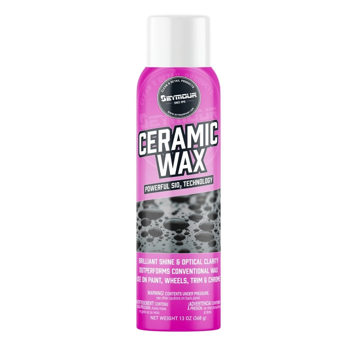 Seymour Aerosol Spray-on SIO2 Ceramic Wax - Pack of 12
