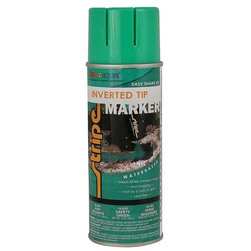 Seymour Inverted Tip Marker Paint Safety Green 16 OZ.
