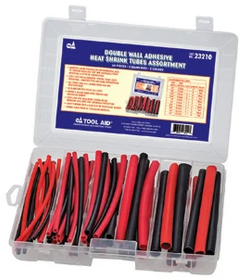 SG Tool Aid 23210 Double Wall Adhesive Heat Shrink Tubes Assortment