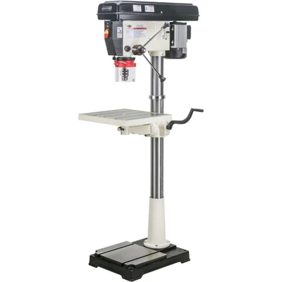 Shop Fox 1-1/2 HP 20" Floor Drill Press with T-Slots and Coolant Channel (M1039)