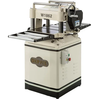 Shop Fox 15" Planer with 3 HP Motor and 3-Knife Cutterhead (W1862)
