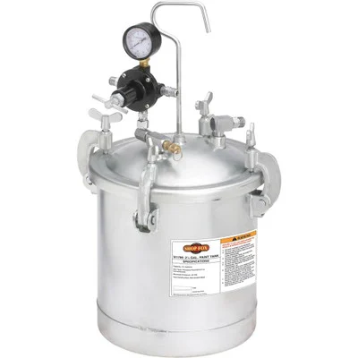 Shop Fox 2-1/4 Gallon Paint Tank with Galvanized Steel Tank (W1799)
