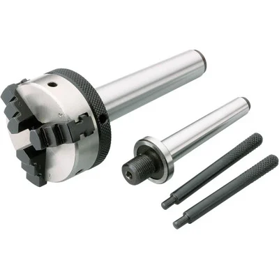 Shop Fox 2-Inch Diameter 3-Jaw Mini Lathe Chuck with MT#1 and MT#2 Arbors (D4103)
