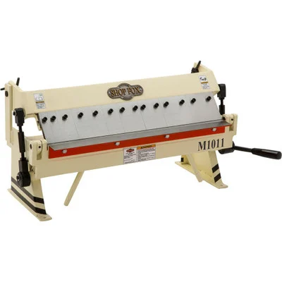 Shop Fox 24 Inch Pan and Box Brake for Sheet Metal Bending and Fabrication (M1011)