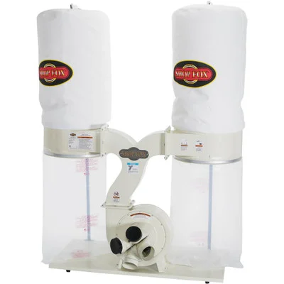 Shop Fox 3 HP Dust Collector 2830 CFM Double Collection Setup (W1687)