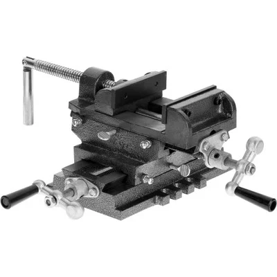 Shop Fox 4" Cross Sliding Vise with Adjustable Gibs and Slide Bar (D4082)