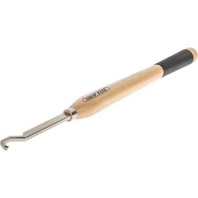 Shop Fox Curved Neck Carbide Tipped Lathe Chisel Inside Hollower (D4493)