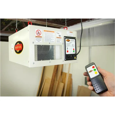 Shop Fox Hanging Air Filter 3-Speed with Remote and Timer (W1830)