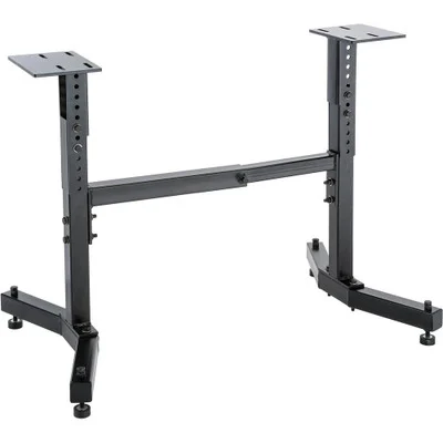Shop Fox Heavy Duty Wood Lathe Stand Adjustable Height Range 24-1/2 to 34 Inches (D4657)
