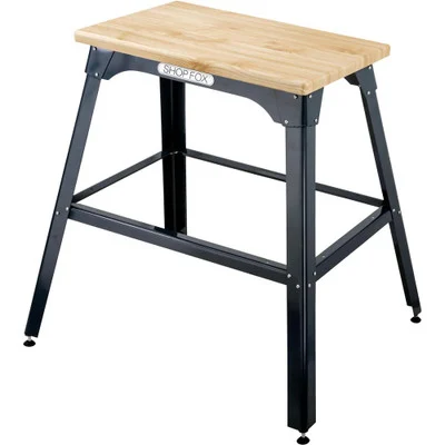 Shop Fox Tool Table 700 lb Capacity with Butcher Block Top (D2056)