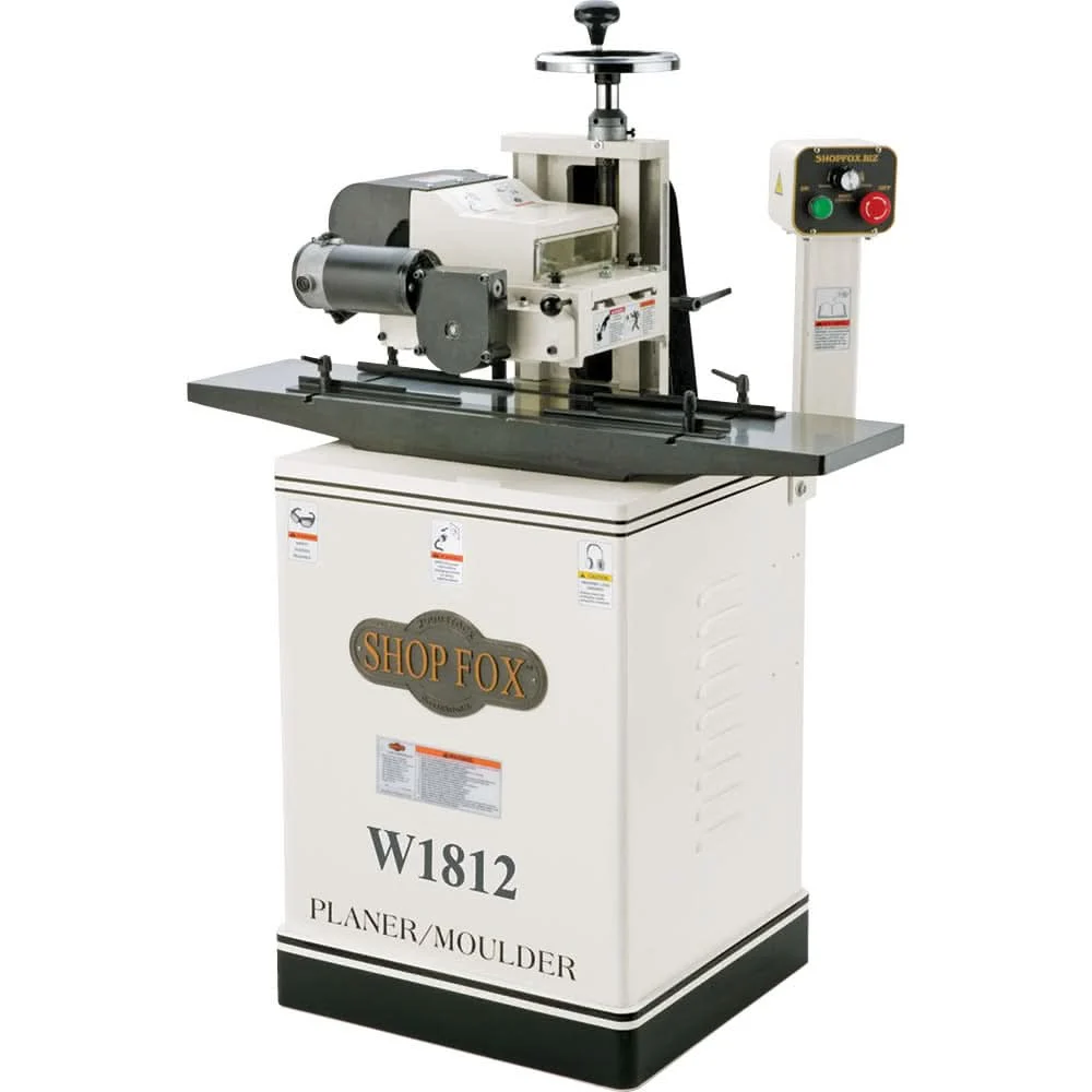Shop Fox W1812 7-Inch Planer / Moulder with Stand