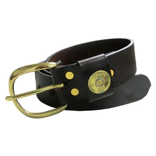 ShotShell Leather Belt, 40 In.