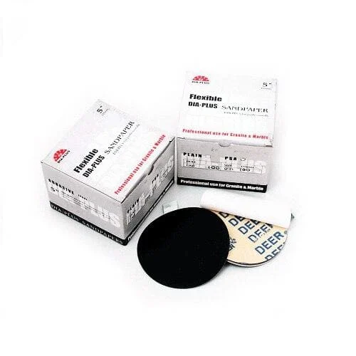 Silicon Carbide Sandpaper - Sticky Back (500 grit - 50 Pieces)