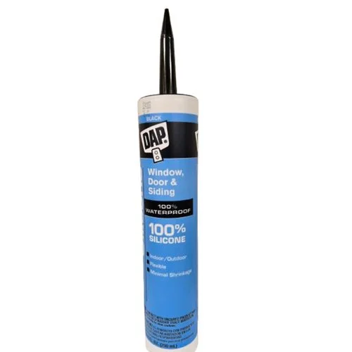 Silicone Rubber Caulk- Black