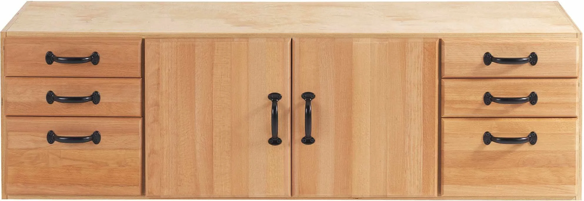 Sjobergs SJO-33464 Storage Cabinet w/ 6-Drawers + 2-Doors