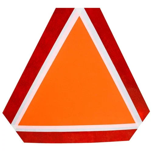 Slow Moving Vehicle Sticker Emblem, 14 Inches
