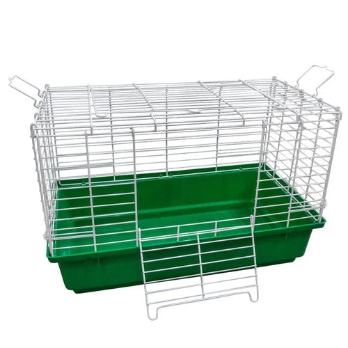 Small Plastic Bottom Rabbit Cage