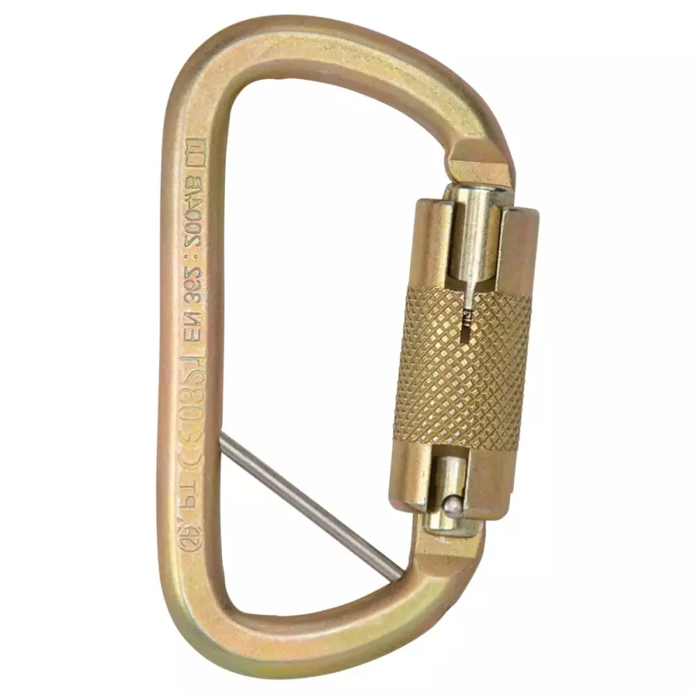 Small Steel Carabiner w/captive pin