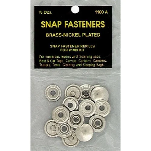 Snap Fastener Repair Kit Refills (6 sets per pack)