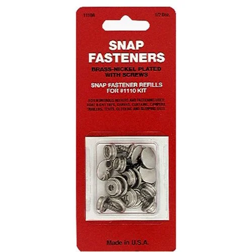 Snap Fasteners Refill Kits Pack of 6 Sets