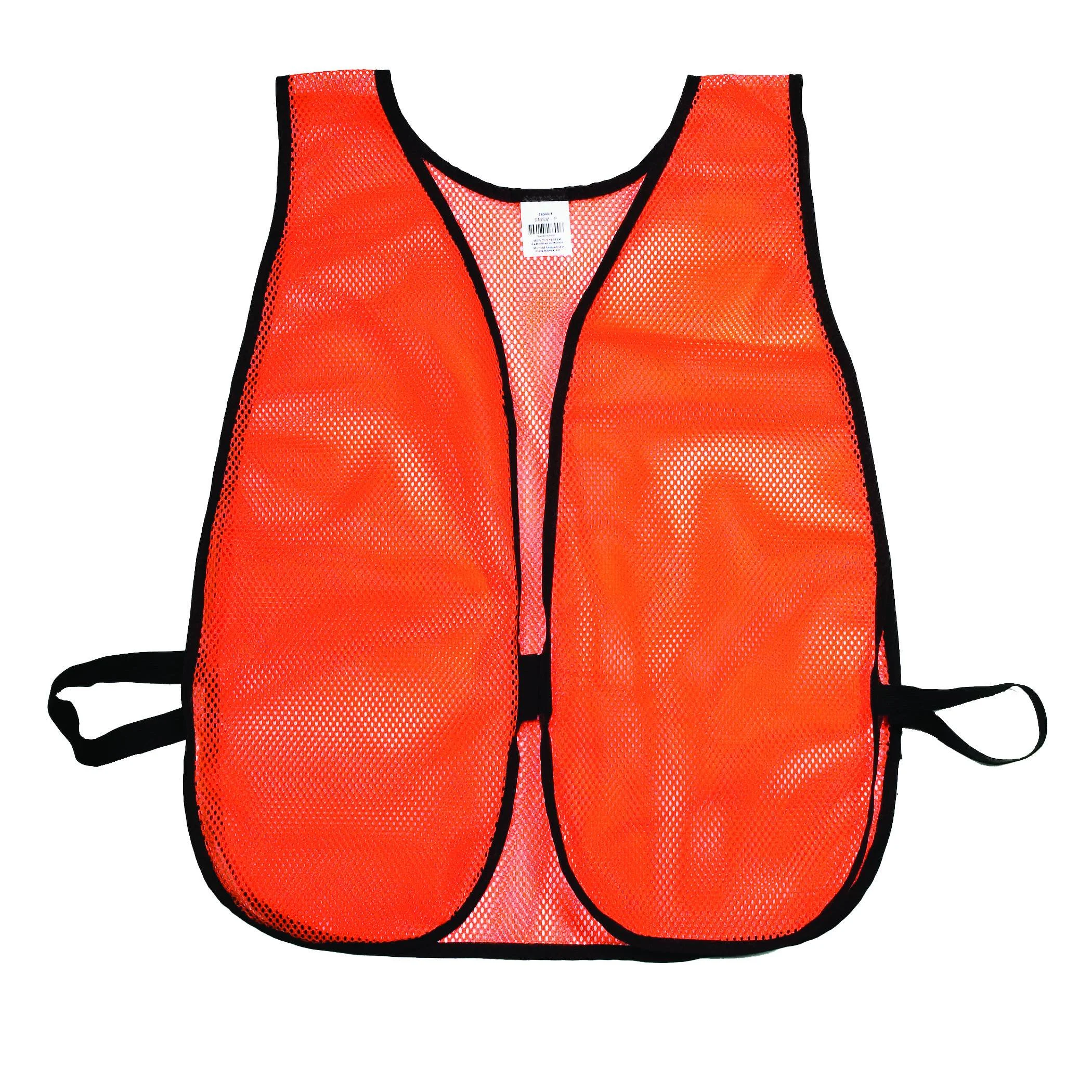 Soft Mesh Safety Vest - Plain (12 Count)