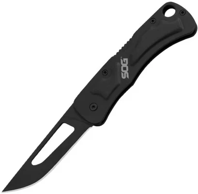 SOG Centi II Keychain Folding Knife 2.1" Black Oxide Blade (SOG-CE1012-CP)