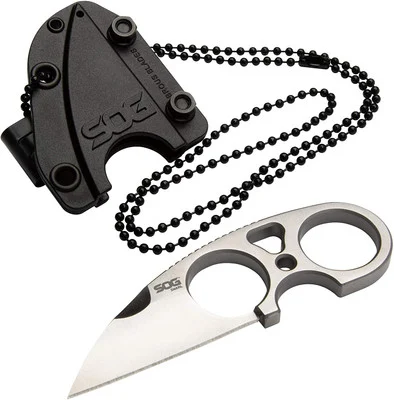 SOG Jason Brous Snarl Knife Satin Wharncliffe Blade (SOG-JB01K-CP)