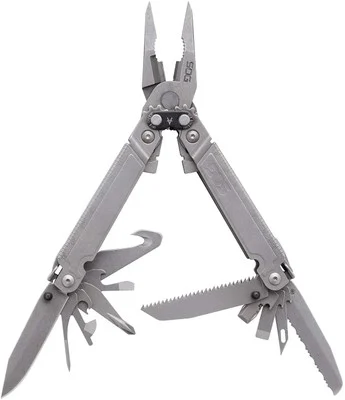 SOG PowerAccess Assist Multi-Tool Stonewashed Nylon Sheath (SOG-PA3001-CP)