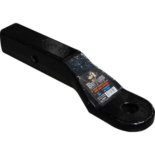 Solid Ball Mount, 2 In. Drop, 1 In. Hole, 20,000 Lb. Capacity