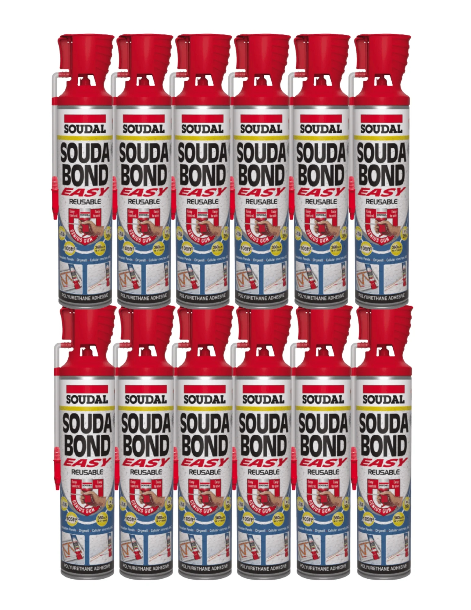 Soudabond Easy Reusable Foamfo - Case of 12