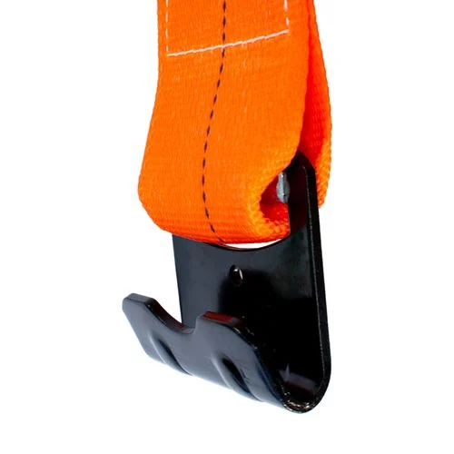Spanset Ratchet Strap 4" x 30' Orange W/Flat Hooks