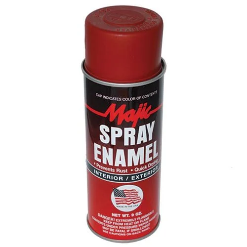 Spray Enamel, Red Oxide Primer, 9 Oz.