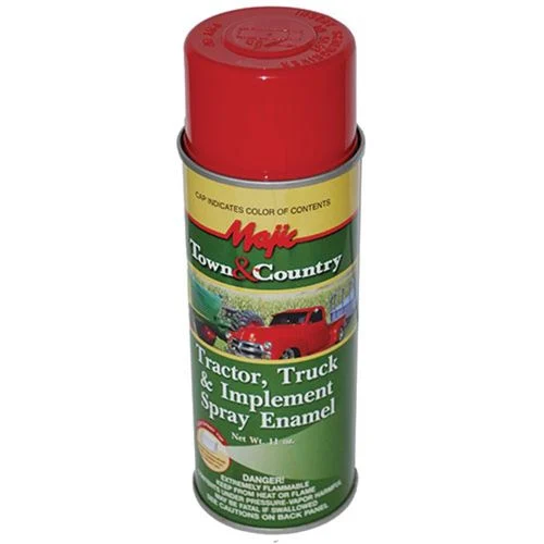 Spray Paint, M. F. Red, 11 Oz.