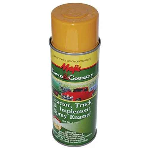 Spray Paint, New Caterpillar Yellow, 11 Oz.