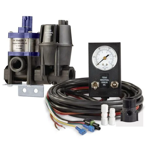 Sprayer Control System With Single Solenoid Shutoff Valve