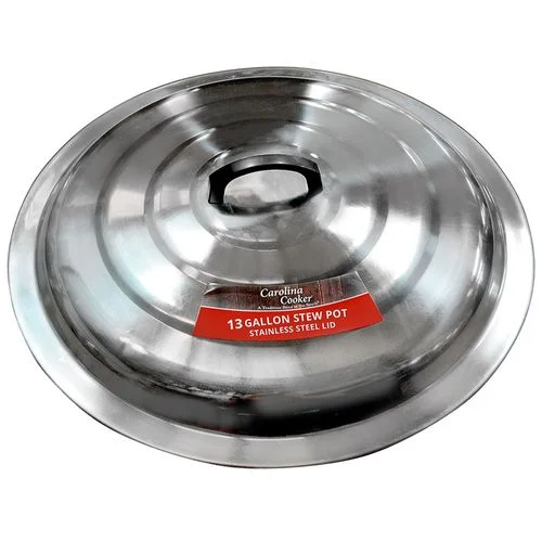 SS Lid For 13 Gallon Stew Pot / 22" Discada