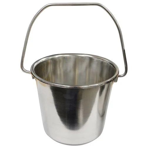 Stainless Steel 2 Liter (0.57 Gallons) Bucket