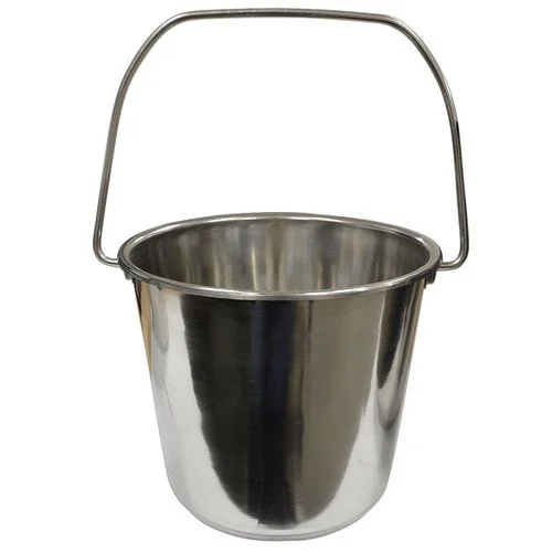 Stainless Steel 5 Liter (1.32 Gallons) Bucket