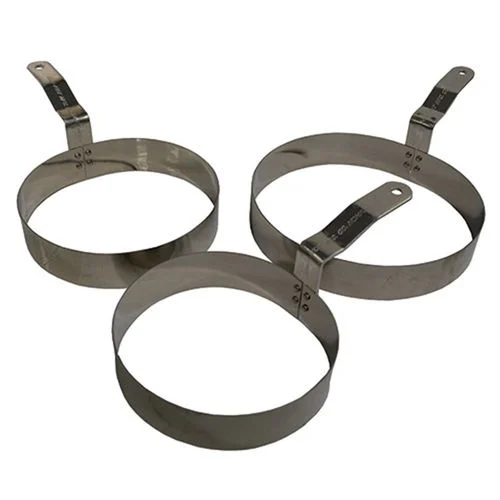 Stainless Steel Egg Rings, 3 Pack
