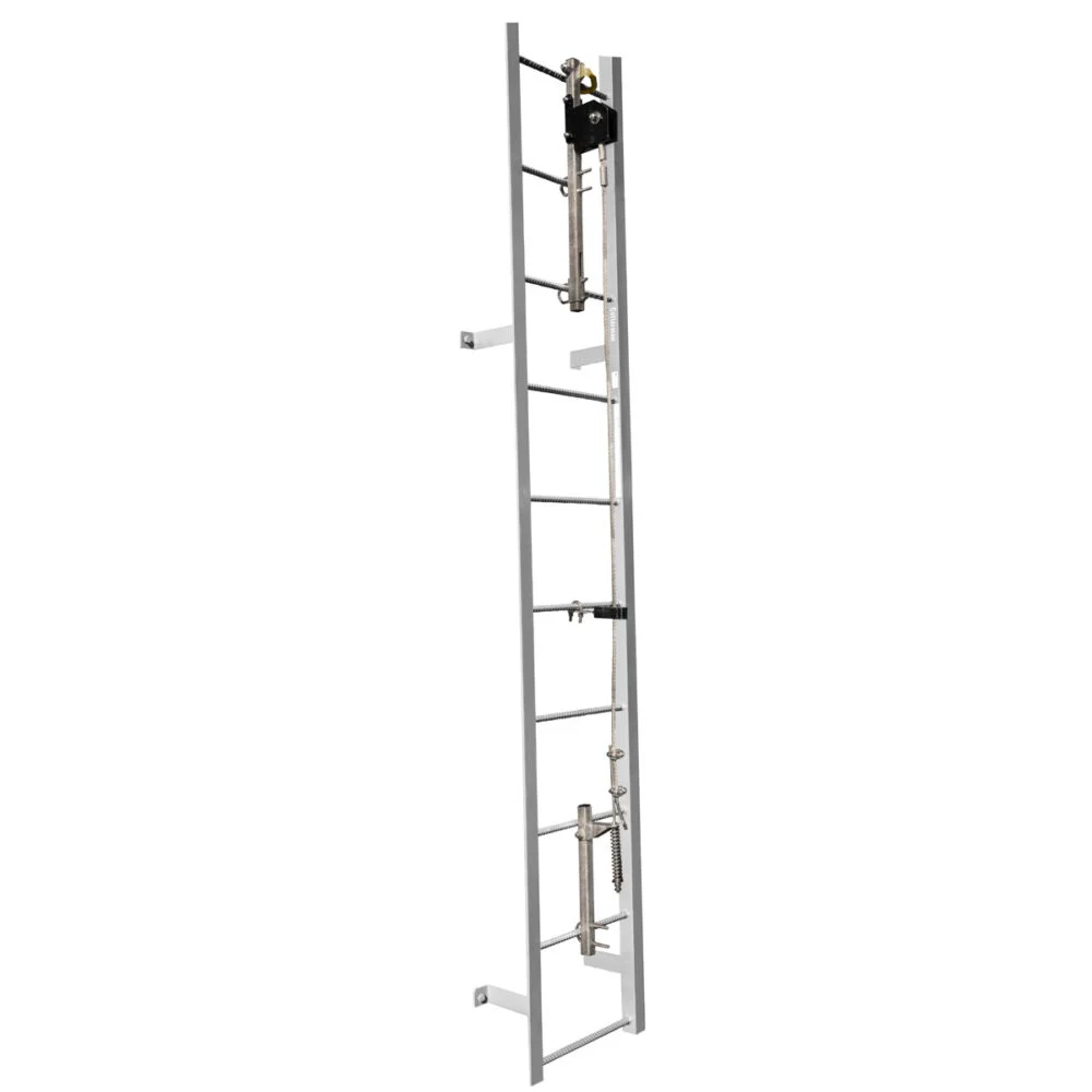 Stainless Steel Ladder Climb System, 2-Person Complete Kit